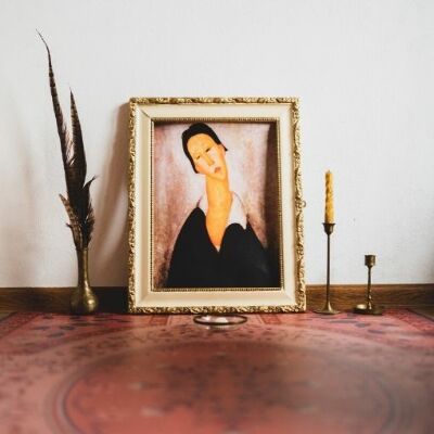 Vintage poster Amedeo Modigliani Portrait Of A Polish Woman