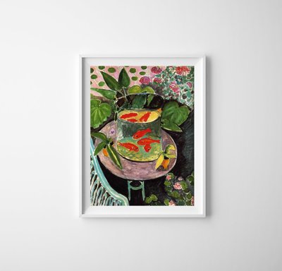 Wall art The Goldfish by Henri Matisse