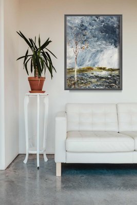 Vintage poster August Strindberg Björken The Birch Tree I