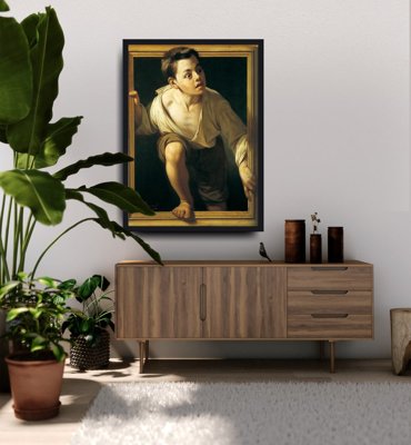 Wall art Escaping Criticism by Pere Borrell Del Caso