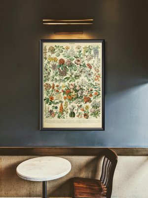 Vintage poster Adolphe Millot Fleurs