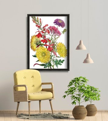 Poster Fall Flower Print