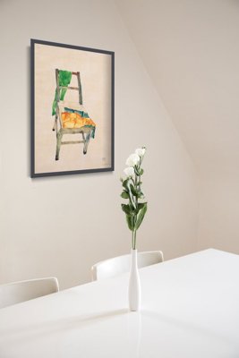 Canvas poster Two of My Handkerchiefs by Egon Schiele