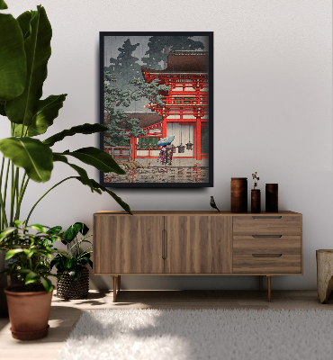 Poster The Kasuga Shrine in Nara Kawase Hasui Ukiyo-e