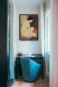 Canvas poster Woman At Her Bath Hashiguchi Goyo Ukiyo-e