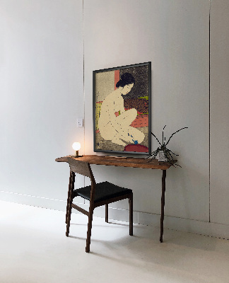 Canvas poster Woman At Her Bath Hashiguchi Goyo Ukiyo-e