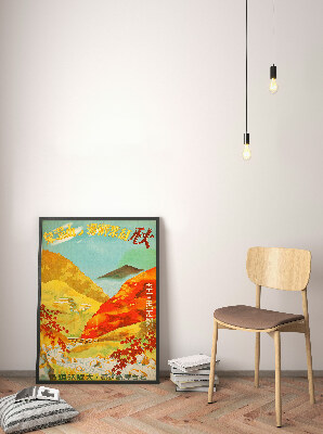 Canvas poster Younoyama Onsen Japanese