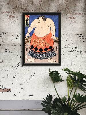 Poster Kuniyoshi Utagawa The Sumo Wrestler
