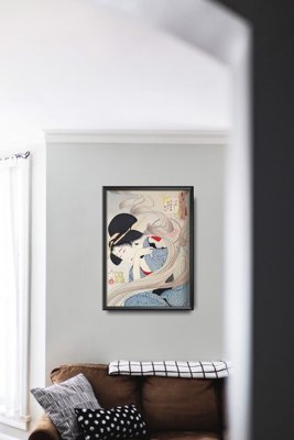 Poster Looking Smokey Tsukioka Yoshitosh