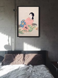 Wall art Daughter Miyuki Uemura Shoen