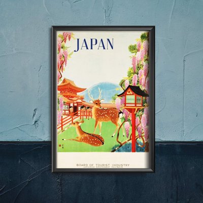 Wall art Japan Board of Tourst Industry