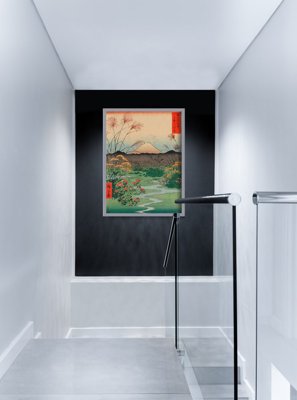 Poster Otsuki Plain in Kai Province Hiroshige Ukiyo-e