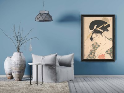 Poster A Courtesan Kitagawa Utamaro Ukiyo