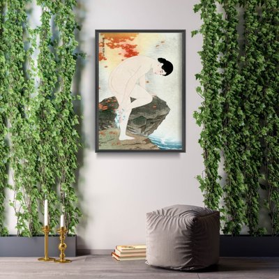 Vintage poster The Fragrance Of a Bath Ito Shinsui Ukiyo-e
