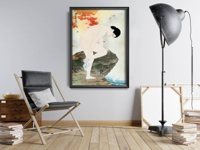 Vintage poster The Fragrance Of a Bath Ito Shinsui Ukiyo-e