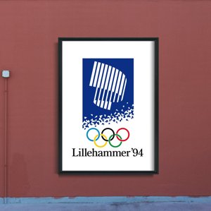 Poster Winter Olympic Lillehammer