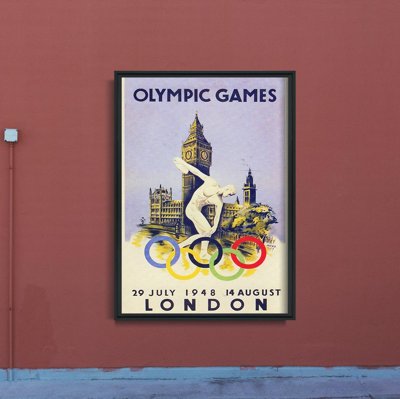 Vintage poster Olimpic Games London