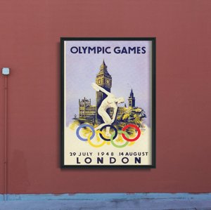 Vintage poster Olimpic Games London