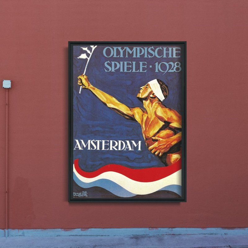 Poster Amsterdam Olympic Games