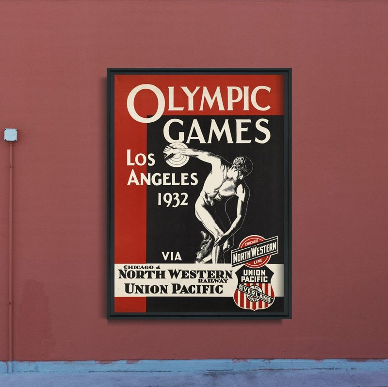 Canvas poster Olympic Game Poster