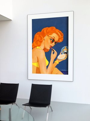 Canvas poster Magazine Cover Feminine