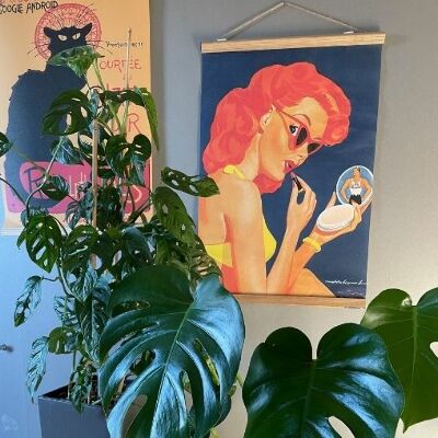 Canvas poster Magazine Cover Feminine
