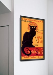 Wall art Rodolphe Salis Le Chat Noir Poster
