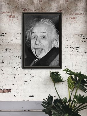 Poster Albert Einstein Tongue Out