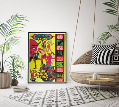 Vintage poster Art Quality Movie Print Acid Eaters