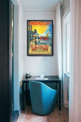 Vintage poster art Vintage Fireman Print Retro Fireman
