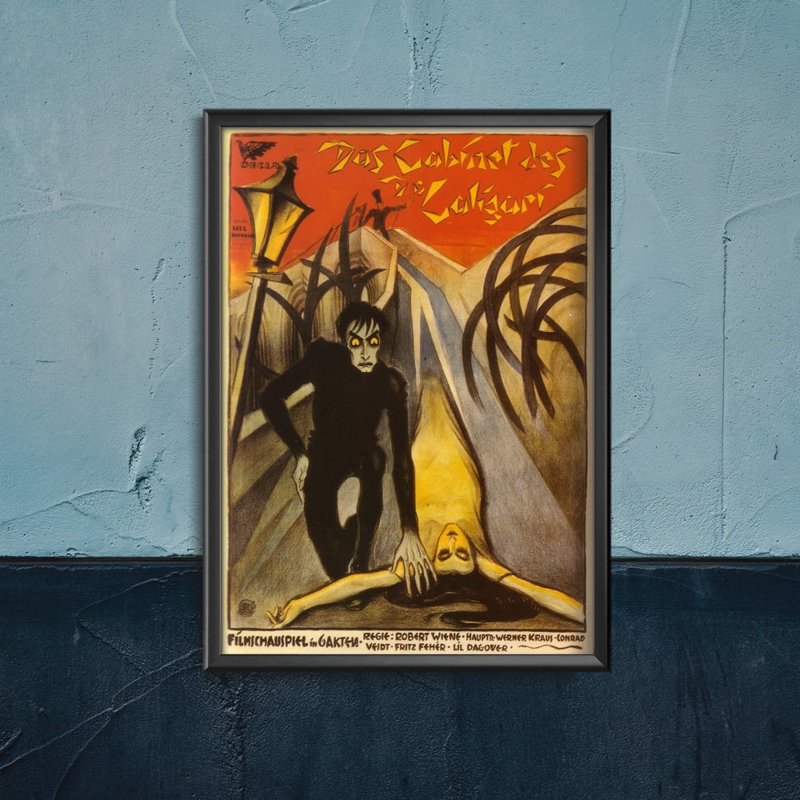 Wall art The Cabinet of Dr Caligari