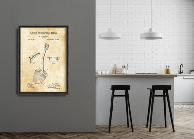 Vintage poster Shovel Anthony United States Patent