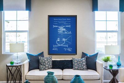 Poster Alexander Bell Telephone United States Patent