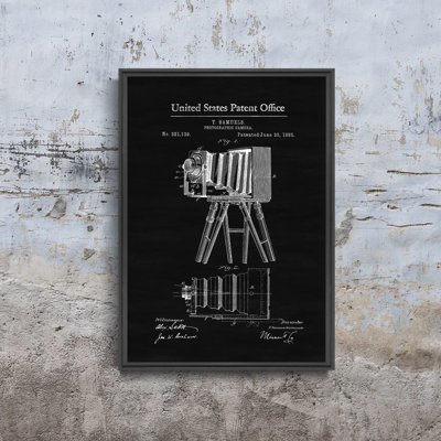 Wall art Photographic Camera Samueles Patent