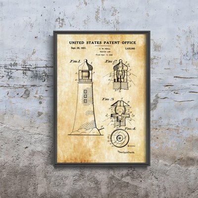 Poster Lighthouse Neill United States Patent