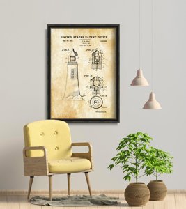 Poster Lighthouse Neill United States Patent