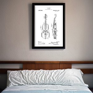 Vintage poster Violin Ashley Patent