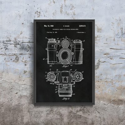 Canvas poster Camera Poster Photography mm Sauer