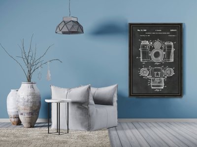 Canvas poster Camera Poster Photography mm Sauer