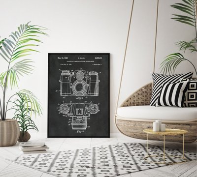 Canvas poster Camera Poster Photography mm Sauer