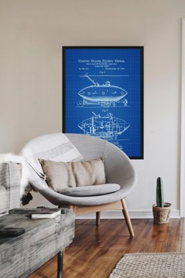 Wall art Submarine Vessel Lake United States Patent
