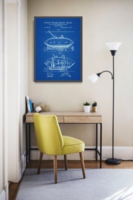 Wall art Submarine Vessel Lake United States Patent