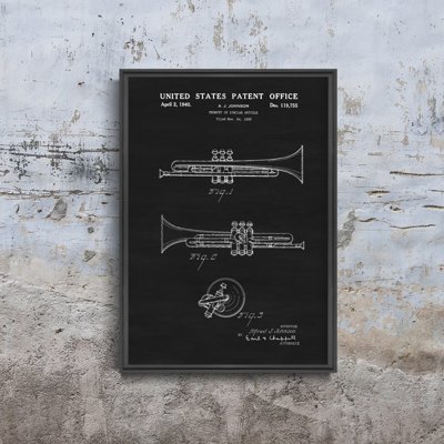Poster Trumpet Johnson United States Patent