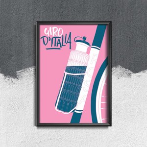 Canvas poster Giro D'Italia Tour Of Italy Poster
