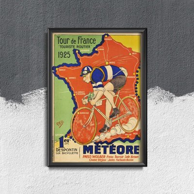 Vintage poster Tour de France Print