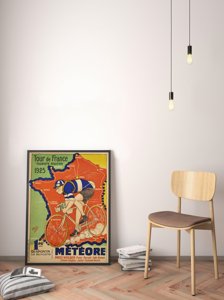Vintage poster Tour de France Print