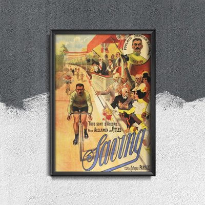 Poster Vintage Bike Print