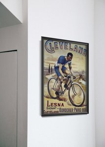 Poster Poster Advertising the Cycles Clement