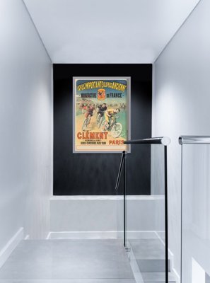 Vintage poster Championnat du Monde de Cross Cyclo Pedestre