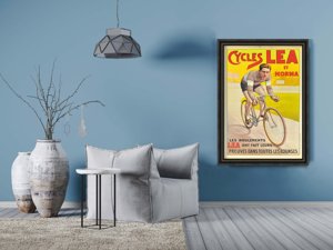 Vintage poster art Campionati del Mondo di Ciclismo Vintage Bicycle Poster